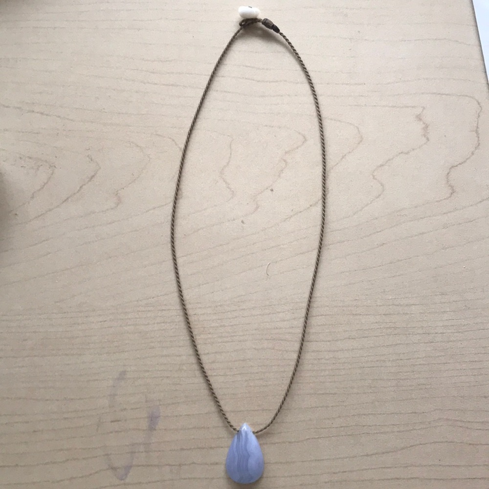 Tula Blue blue gemstone necklace
